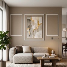 Miva Konsept Dekoratif Boyanabilir Hazır Kesim Çerçeve Seti ( SET-303)