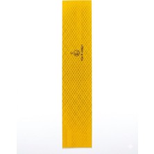 Reflektif Sarı Bant  5.5cm 5 Metre Ikaz Bandı Tüvtürk Onaylı Dcpower