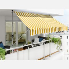 Moli Sunfun Teleskopik Tente Sarı-Beyaz 250X130 cm