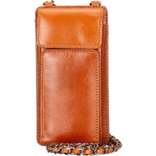 BloominBag City Muse Deri Sandstone Tan Çapraz Askılı Telefon Cüzdan