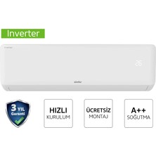 Simfer Split Klima A ++ Inverter 9.000 Btu R32 (Montaj Dahil)