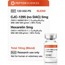 Peptide Sciences CJC-1295 (No Dac), Hexarelin 10MG (Blend)