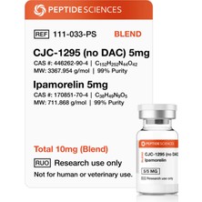 Peptide Sciences CJC-1295 (No Dac), Ipamorelin 10MG (Blend)