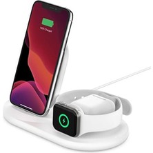 Belkin Boost?charge™ 3'ü 1 Arada Apple Ürünleriniz Için Kablosuz Şarj Cihazı - Outlet