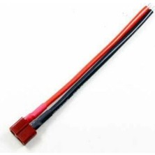 Voltaj 14AWG T-Plug (Deans) Dişi 10 cm Silikon Kablo