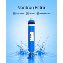 Cleanara Vontron 80 Gpd Nsf Onaylı Ters Ozmoz Membran Filtre – Yüksek Ro Filtre