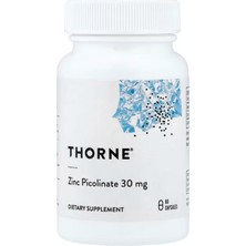 Thorne (Ösg Özel Sporcu Gıdaları) Zinc PICOLINATE,30MG, 60 Capsules.orj Usa.