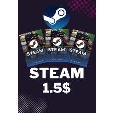 Steam 1.5 Usd Cüzdan Kodu
