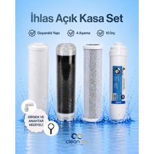 Cleanara Ihlas Açık Kasa Su Arıtma Filtre Seti