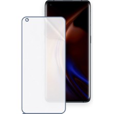 Schitec Oppo Find X3 Uyumlu Ön Yüzey Nano Şeffaf Hidrojel Ekran Koruyucu