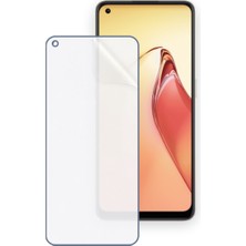 Schitec Oppo Reno8 Uyumlu Ön Yüzey Nano Şeffaf Hidrojel Ekran Koruyucu