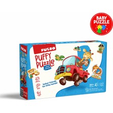 Puedo Puffy Baby Puzzle Safari Animals +24 Ay