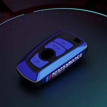 İdeal Aksesuar Bmw F Serisi Parlak Mavi Anahtarlık Kaliteli Bmw Keychain
