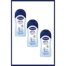 Bübchen Bebek Bakım Yağı 200 ml  3'lü Set