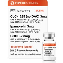 Peptide Sciences CJC-1295 (No Dac), Ipamorelin, Ghrp-2 (Blend)