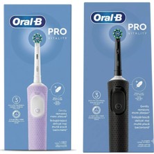 Oral-B Vitality Pro Lila ve Siyah Set