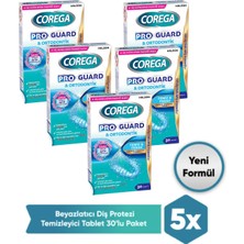 Corega Proguard & Retianer Diş Aparatı Temizleyici Tablet 150 Adet (30x5)
