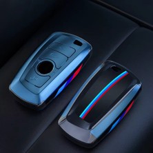 İdeal Aksesuar Bmw F Serisi Mat Mavi Anahtarlık Kaliteli Anahtarlık Bmw Keychain