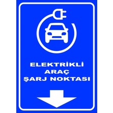 Mediwiz Elektrikli Araç Şarj Noktası 35X50 cm Dekota 3 mm