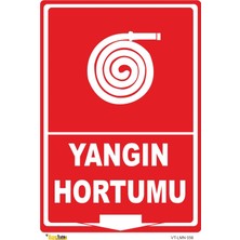 Mediwiz Yangın Hortumu Levhası Levha 50X70 cm Galvaniz Saç 0,4 mm