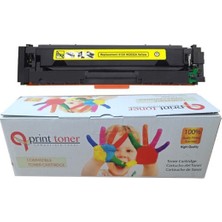 QPrint Hp M454DW Muadil Toner Çipsiz 415A Sarı W2032A CF415A Yl
