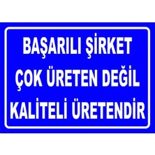 Mediwiz Üretim Değil Kaliteli Üretim 35X50 cm Sticker