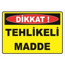Mediwiz Tehlikeli Madde - Isg Levhası Levha 50X70 cm Dekota 3 mm Ktm 049-10