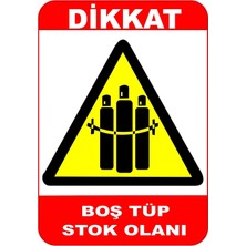Mediwiz Boş Tüp Stok Alanı Levhası Levha 50X70 cm Sticker