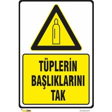 Mediwiz Tüplerin Başlıklarını Tak - Isg Levhası LEVHA-35X50 cm Sticker