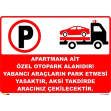 Mediwiz Apartmana Ait Özel Otopark Alanı 50X70 cm Dekota 3 mm