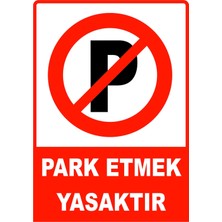 Mediwiz Reflektörlü Apartman Sakinlerine Aittir! Park Etmek Yasaktır 50X70 cm Galvaniz Saç 0,4 mm