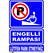 Mediwiz Engelli Rampası 25X35 cm Galvaniz Saç 0,4 mm