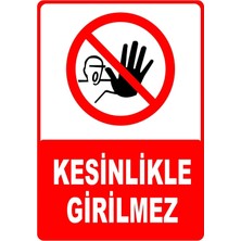 Mediwiz Yük Asansörüdür Insan Binmesi Kesinlikle Yasaktır Levhası Levha Vim 022 70X100 cm Sticker