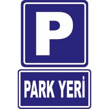 Mediwiz P Misafir Araç Park Yeri Levhası Levha 35X50 cm Galvaniz Saç 0,4 mm