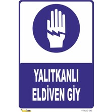 Mediwiz Yalıtkan Eldiven Giy Levhası Levha 35X50 cm Galvaniz Saç 0,4 mm