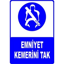 Mediwiz Emniyet Kemerini Tak Levhası Levha 35X50 cm Dekota 3 mm