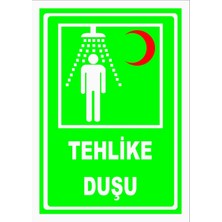 Mediwiz Güvenlik Duşu Levhası Levha 25X35 cm Galvaniz Saç 0,4 mm Yrd 009-05