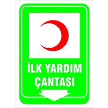 Mediwiz Ilk Yardım Çantası Levhası Levha 15X21 cm Dekota 3 mm Yrd 003