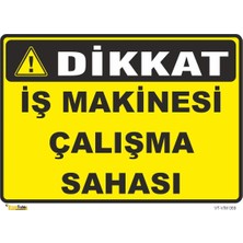 Mediwiz Iş Makinesi Çalışma Sahası 50X70 cm Galvaniz Saç 0,4 mm