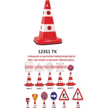 Mediwiz Kedi Gözlü Trafik Konisi - Evelux