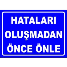 Mediwiz Hataları Oluşmadan Önce Önle 70X100 cm Dekota 3 mm