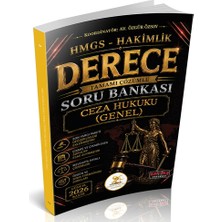 Hukal Hmgs-Hakimlik Derece Ceza Hukuku Genel Hükümler Soru Bankası Savaş Yayınevi 2026
