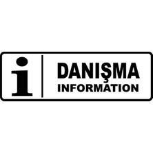 Mediwiz Danışma / Informatıon Levhası Levha 10X30 Sticker