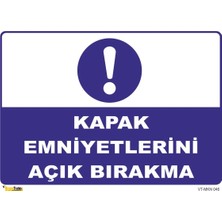 Mediwiz Kapak Emniyetlerini Açık Bırakma - Isg Levhası 25 x 35 cm Dekota 3 mm