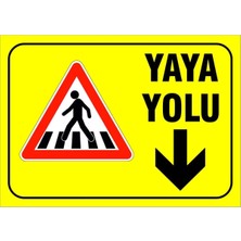 Mediwiz Yaya Yolu 50X70 cm Sticker