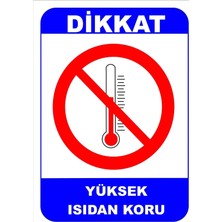 Mediwiz Yüksek Isıdan Koru Levhası Levha 15X21 cm Sticker