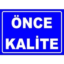 Mediwiz Önce Kalite 50X70 cm Sticker