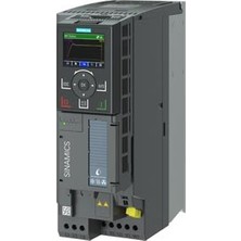 Siemens SINAMICS G120X Rated power: 4 kW At 110% 60s, 100% 240 s Unfiltered 380-480 V 3 AC +10/-20% 47-63 Hz Ambient temperature -20 to +45