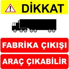 Mediwiz Fabrika Çıkışı Araç Çıkabilir Levhası Levha 50X70 cm Dekota 3 mm