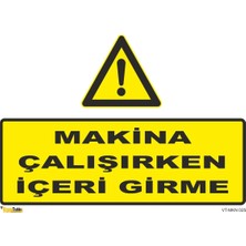 Mediwiz Makine Çalışırken Içeri Girme - Isg Levhası 50 x 70 cm Dekota 3 mm